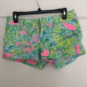 Never worn but cut tags off Lilly Pulitzer the Walsh shorts